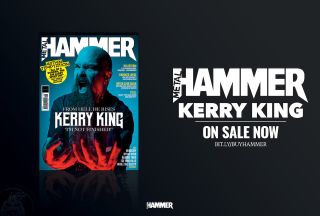 Kerry King on the cover of Metal Hammer