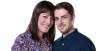 Harry Hepple and Rebecca Root in Boy Meets Girl