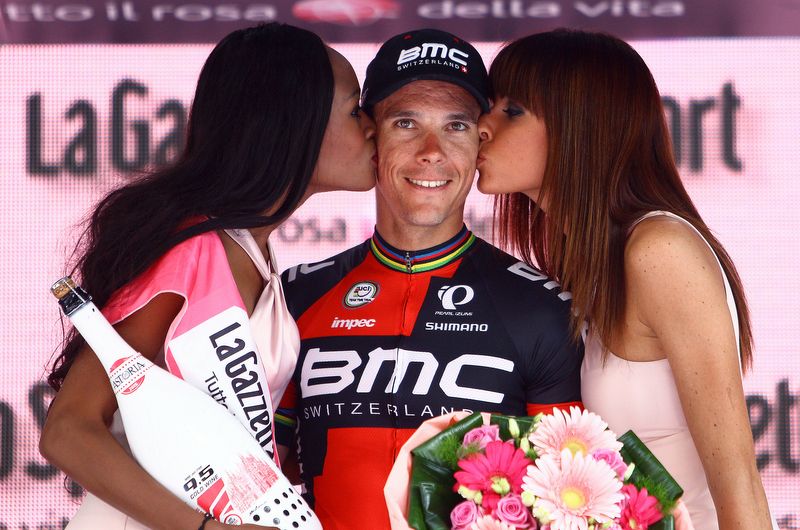 Philippe Gilbert (BMC) was judged the most aggressive rider
