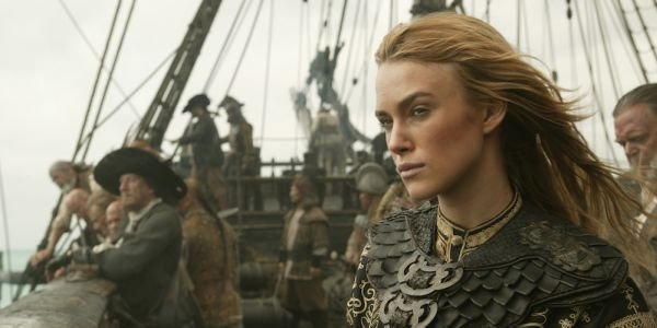 Keira Knightley as Elizabeth Swann in Pirates of the Caribbean