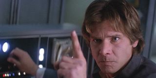 Han Solo in Empire Strikes Back