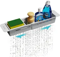 NiHome  Extendable Over Sink Kitchen Organizer