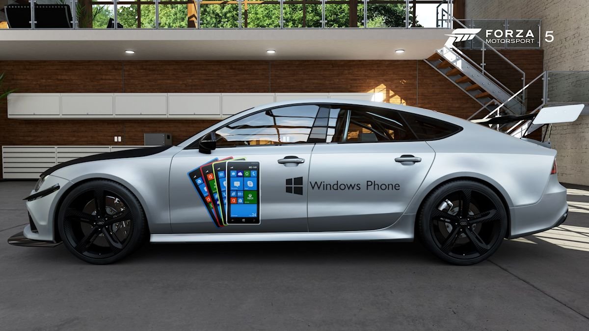 Forza 5 for Xbox One custom Windows Phone car design