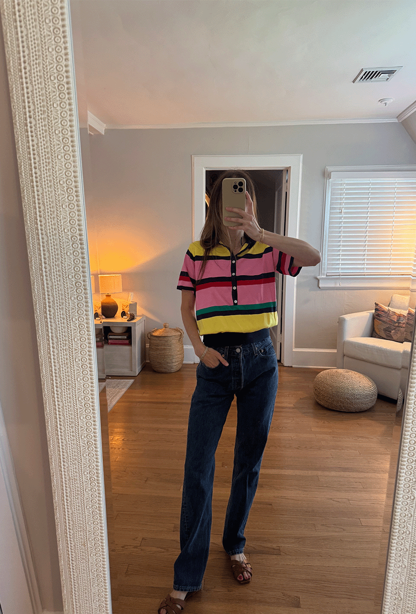 Tessa Faye O&amp;rsquo;Connell wearing Zara.