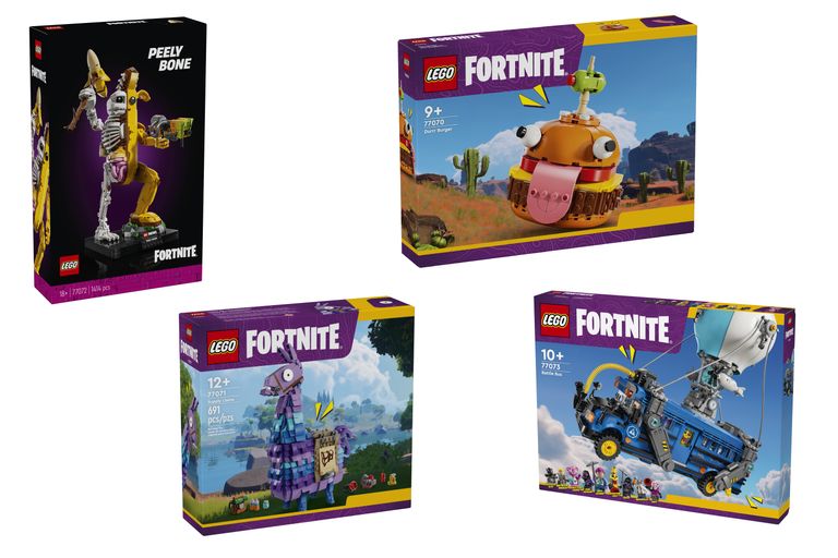 LEGO is releasing four new Fortnite sets - and they're now available to