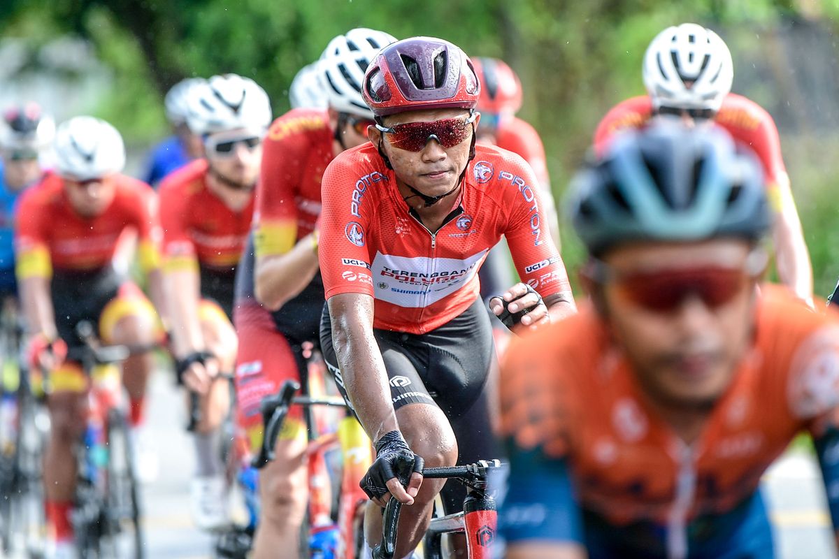 Stage 4 of Le Tour de Langkawi 2022 from Sabak Bernam to Meru Raya