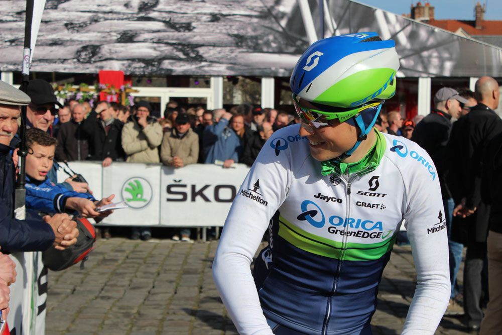 Jens Keukeleire was a fan favourite at the start
