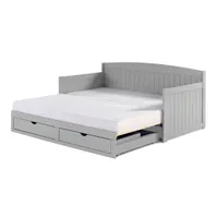 Alaterre Furniture Harmony Wood Daybed with 2 Pull-Out Drawers