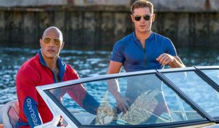 Zac Efron The Rock Baywatch