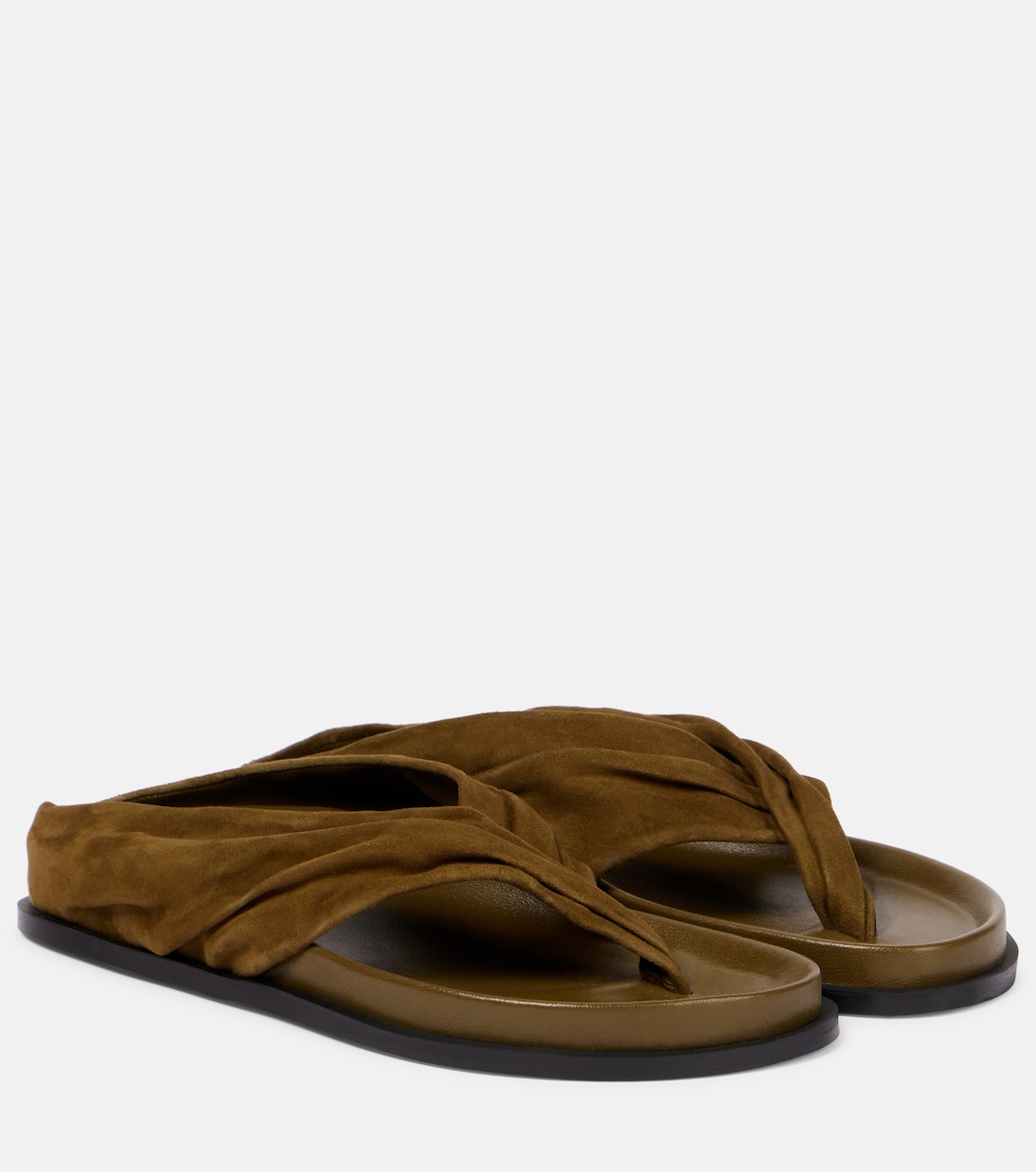 Shaw Suede Thong Sandals