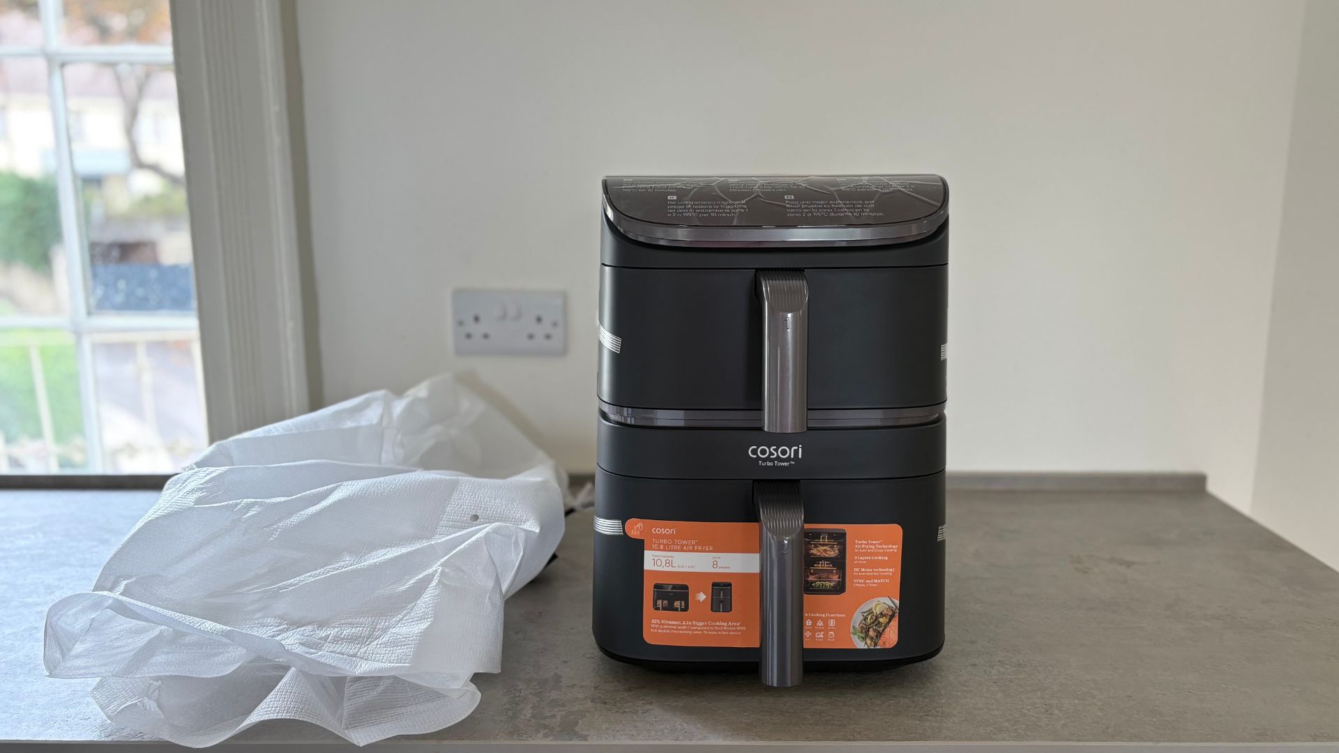 Testing the Cosori Turbo Tower 10.8-L Air Fryer
