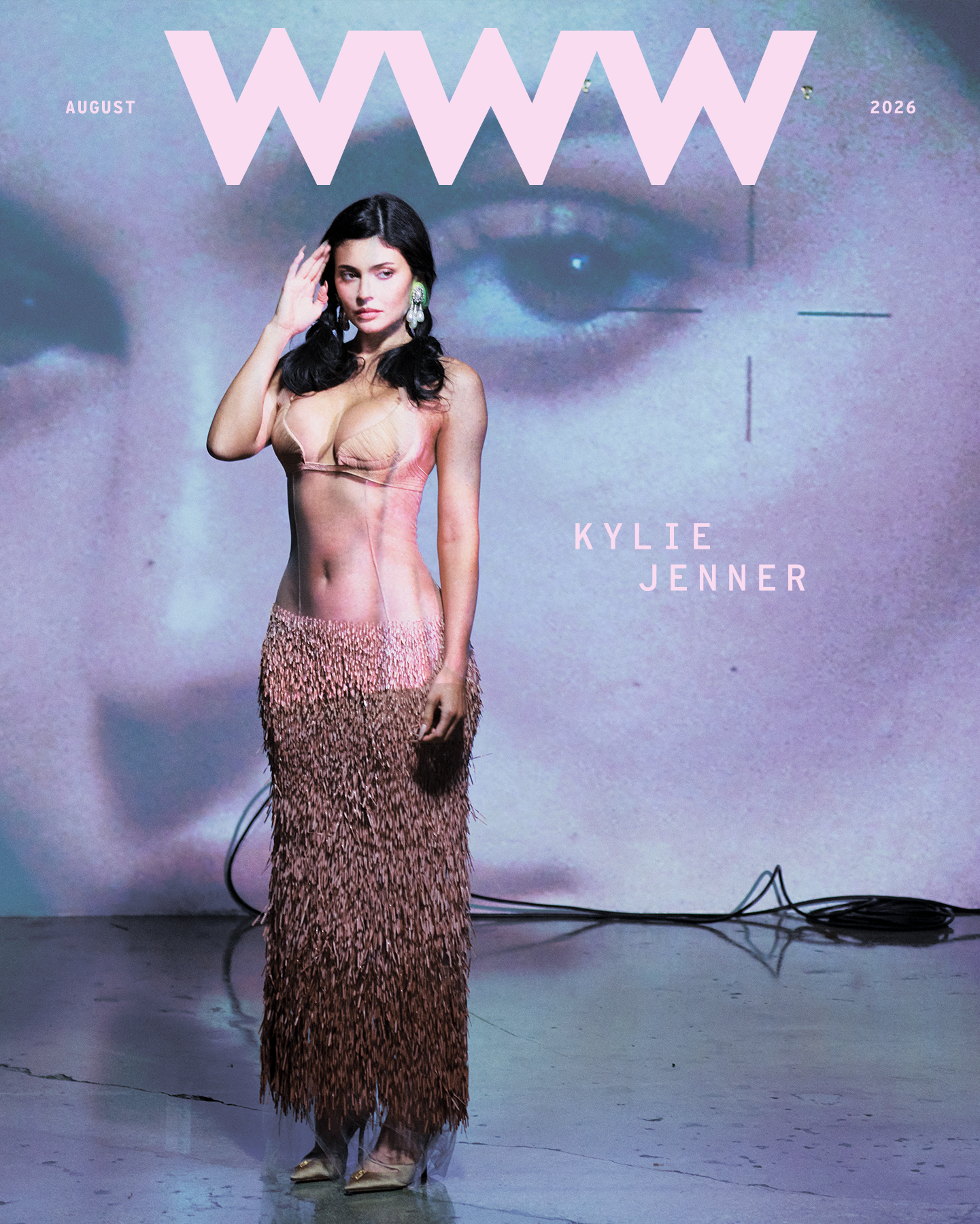 Kylie Jenner poses for Who What Wear