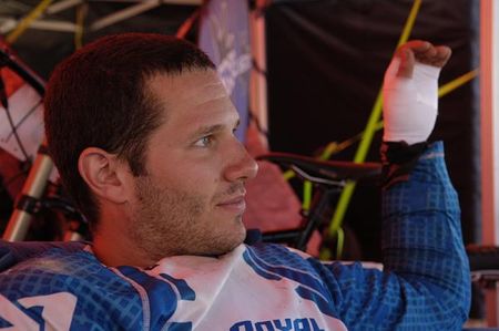 Some downhill riders had to sit out the finals due to injuries sustained in practice.