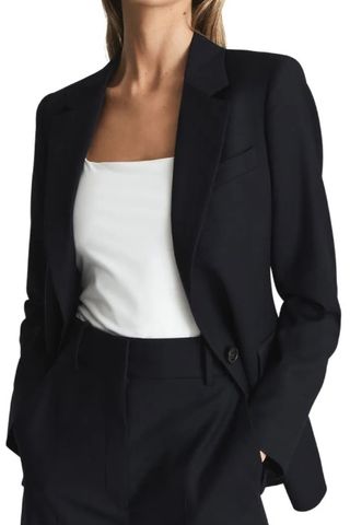 Haisley Wool Blend Blazer