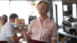 Elizabeth Banks as a waitress in The Better Sister