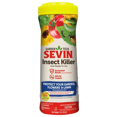 Sevin Garden Insect Killer Ready to Use Dust, 1 Pound Can