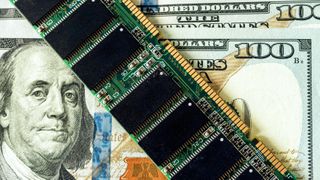 RAM stick on US dollars