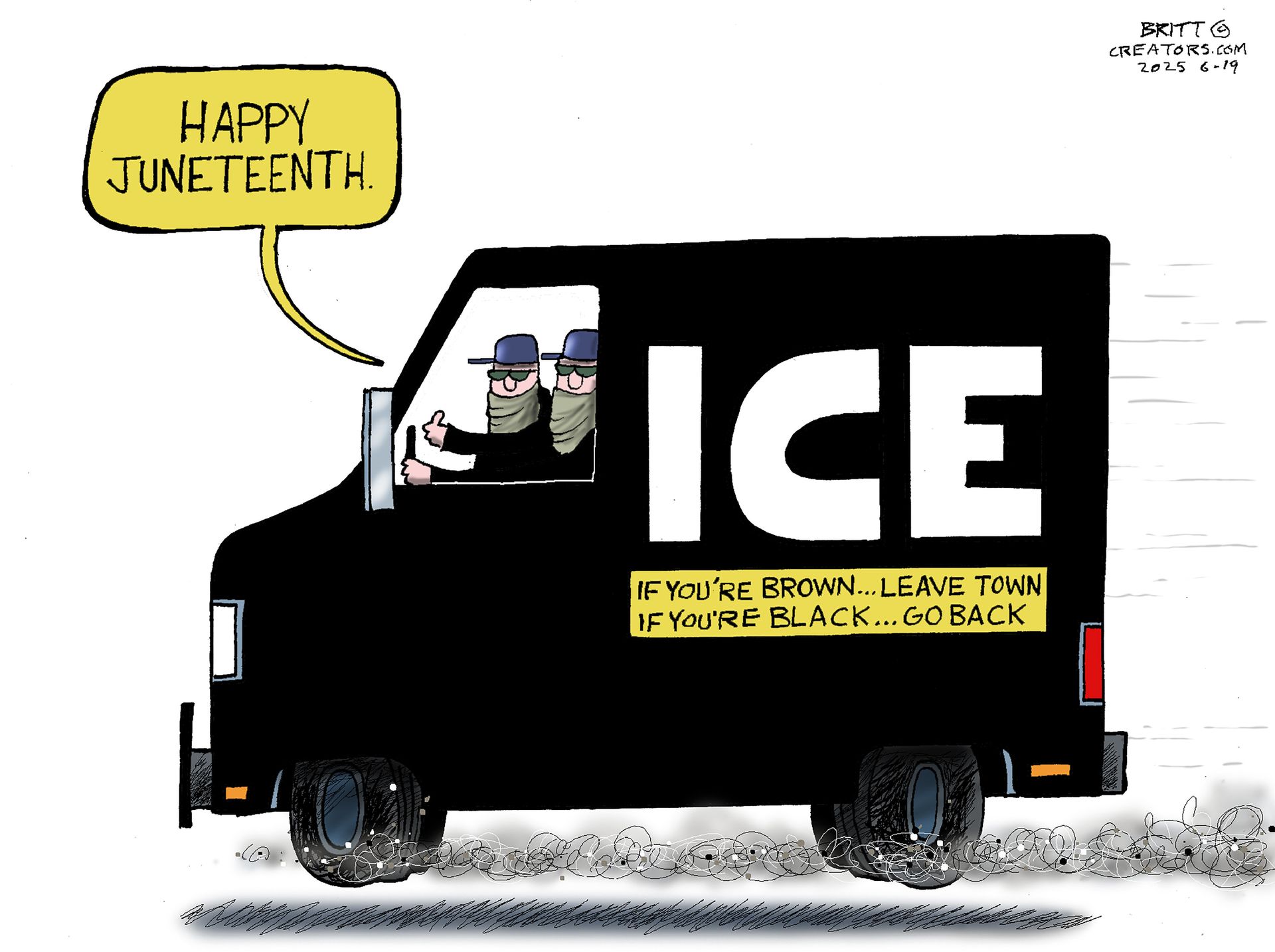 5 editorial cartoons about ICE and migrants | The Week