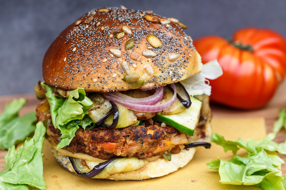 image of Sage and Onion Veggie Burger recipe by Good to Know