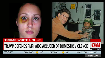 CNN's Chris Cuomo: Trump is 'unmoved' by a photo of Rob Porter's ex-wife with a black eye