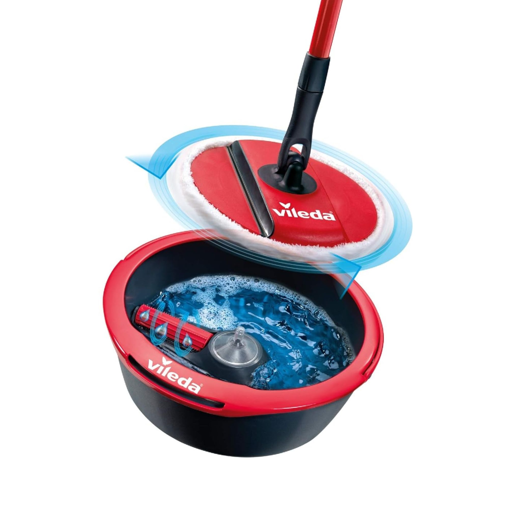 Vileda Spin and Clean Floor Mop and Bucket Set