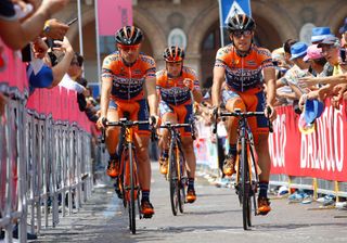 (Nippo - Vini Fantini) at the start of stage 10 at the Giro d'Italia