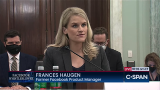 Frances Haugen of Facebook testifies before Senate subcommittee