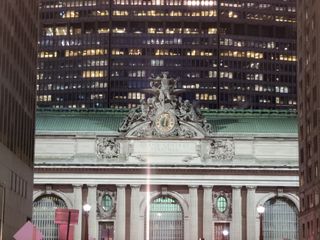 Grand Central Station building clock photo