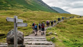 Hiking Ben Nevis in Summer