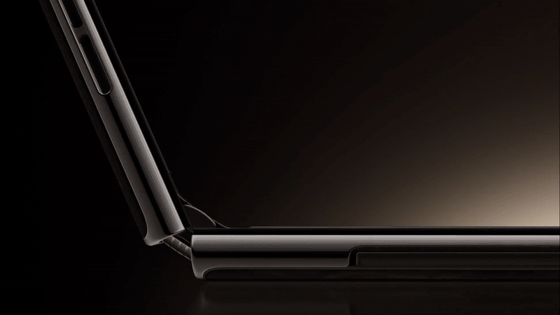 GIF of the new Huawei MateBook Fold laptop