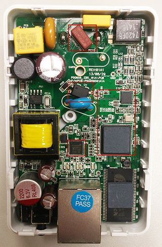 Figure 38 - Trendnet TPL-480E known components