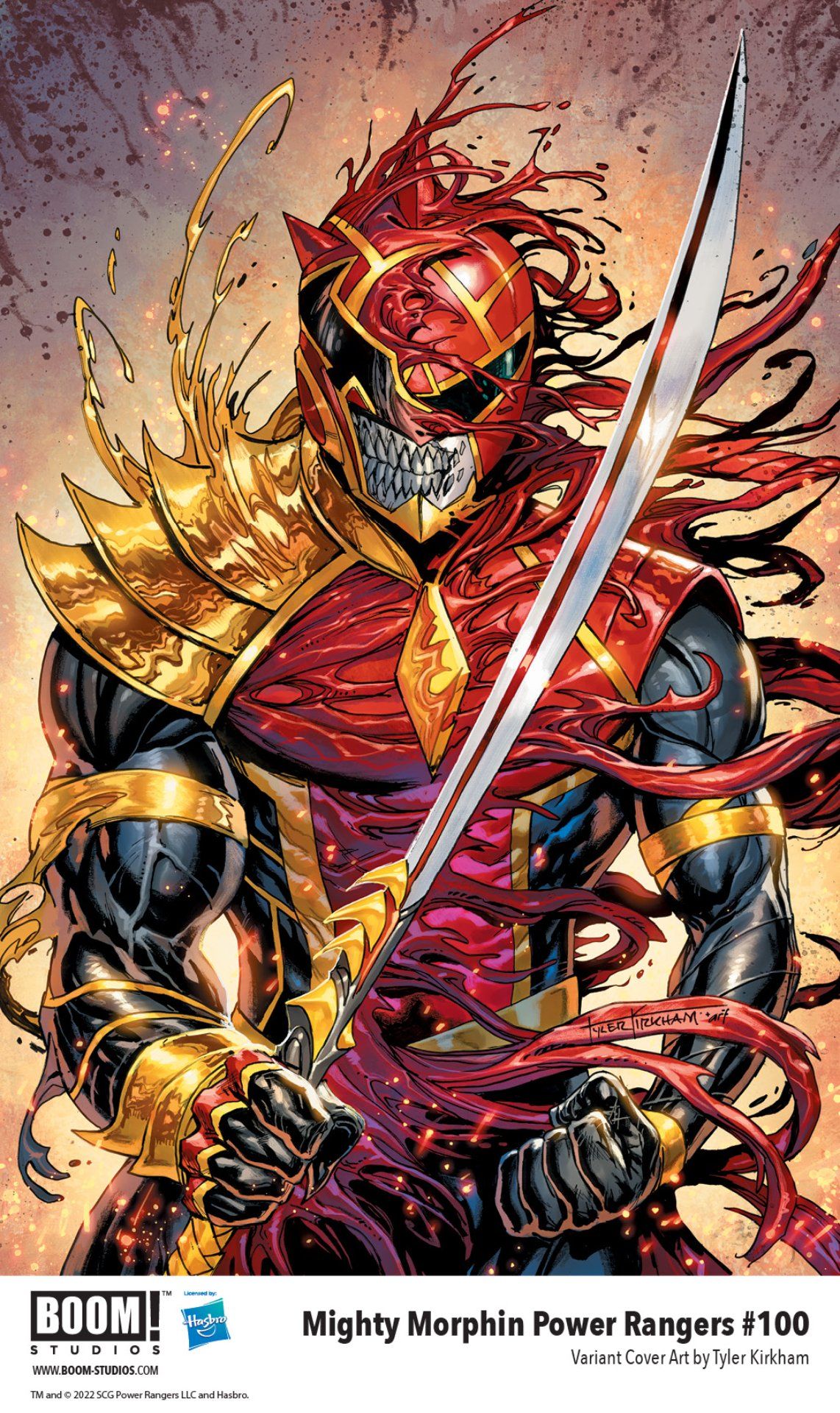 Mighty Morphin Power Rangers #100
