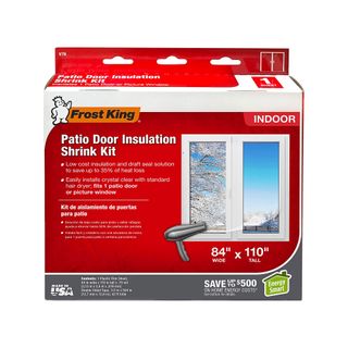 Frost King V76H Shrink Window Kit 84-Inch by 110-Inch, Clear