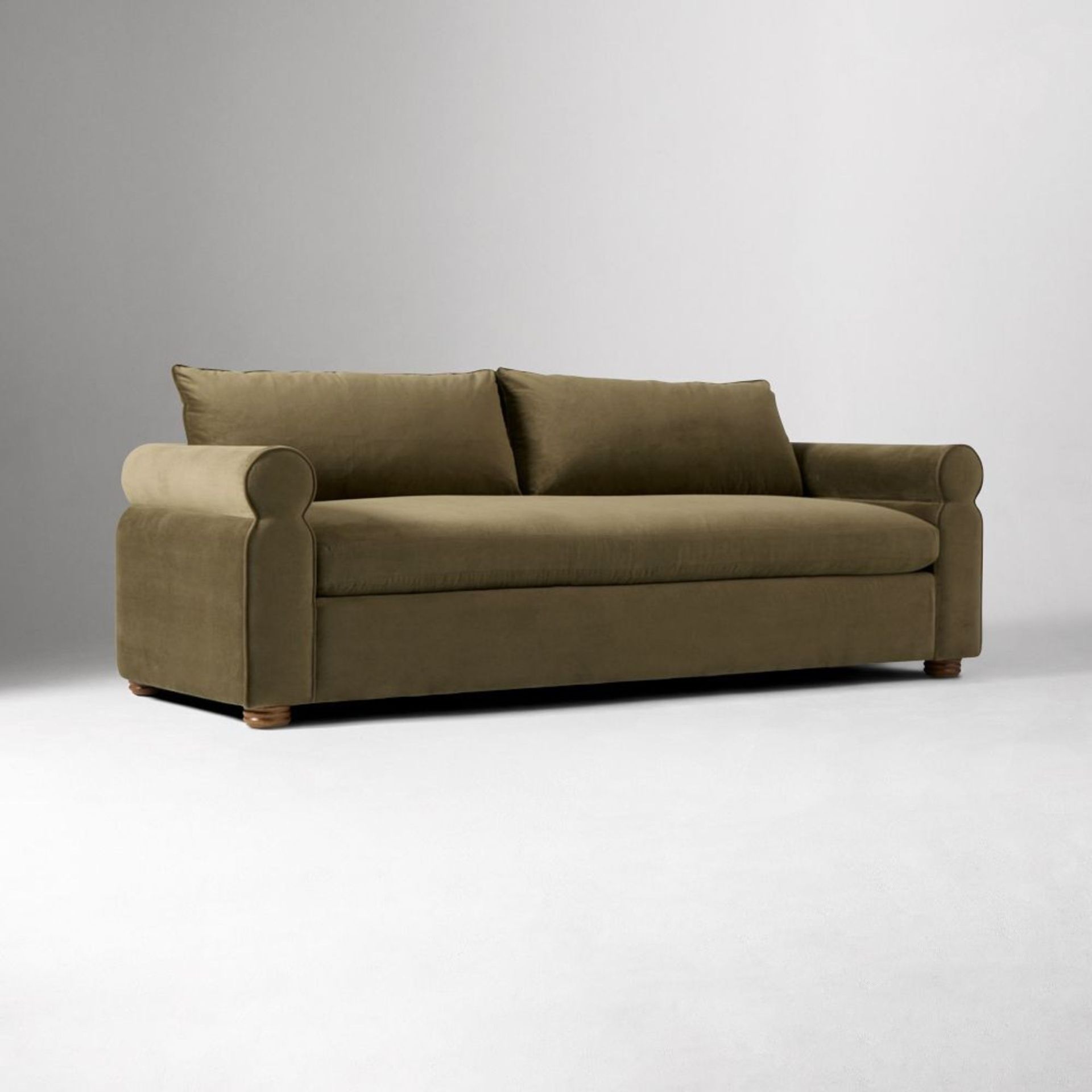 Pierce &amp;amp; Ward Channeled Sofa 92" - Juniper