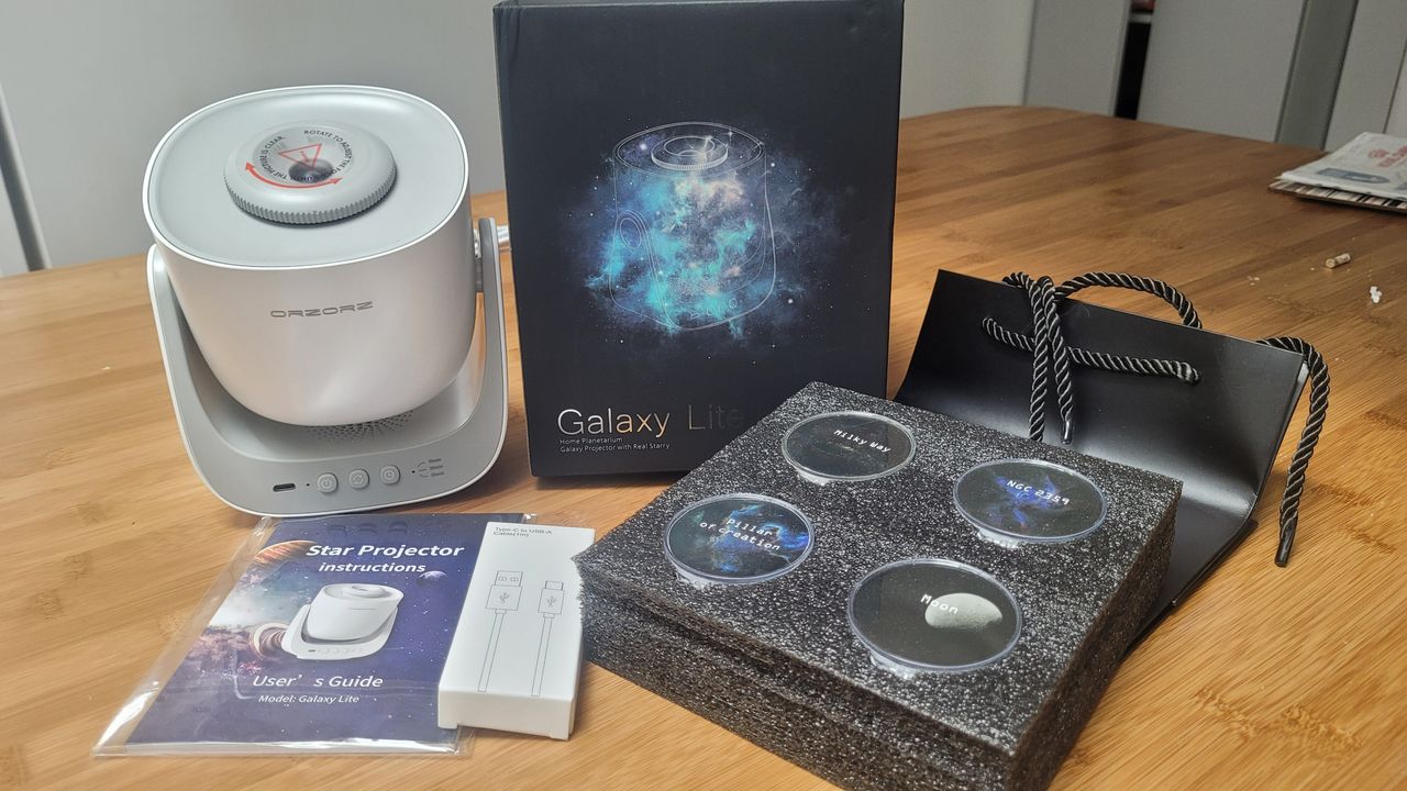 Orzorz Galaxy Lite Home Planetarium Star Projector