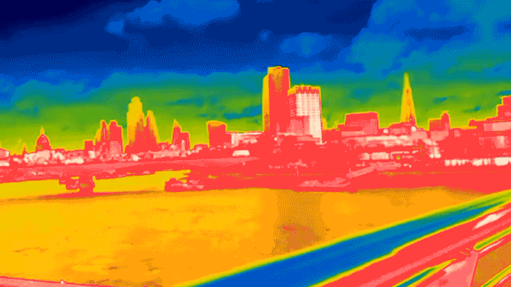 London thermal images
