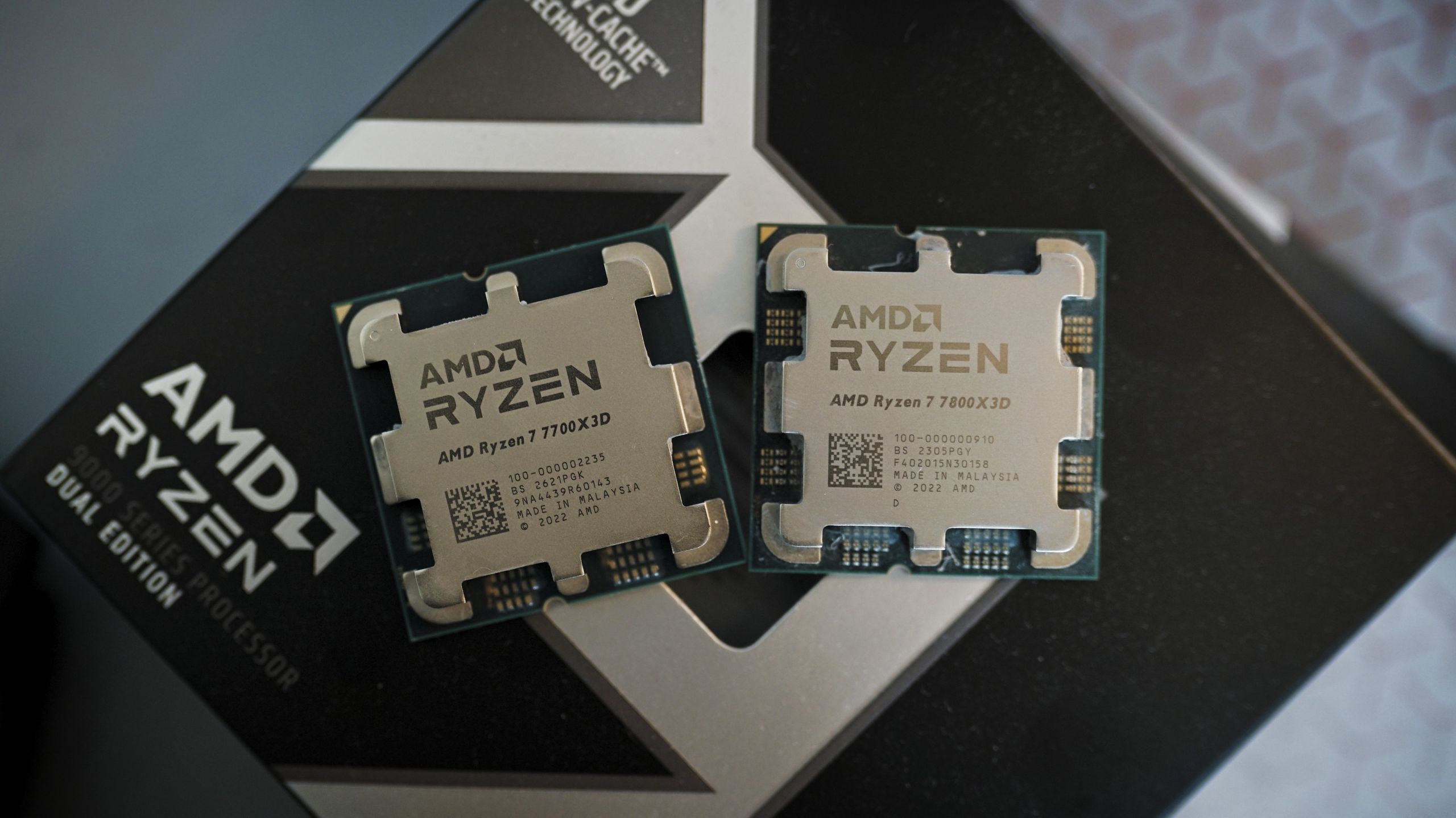 AMD Ryzen 7 7700X3D vs Ryzen 7 7800X3D faceoff — seeing double with Zen 4 X3D
