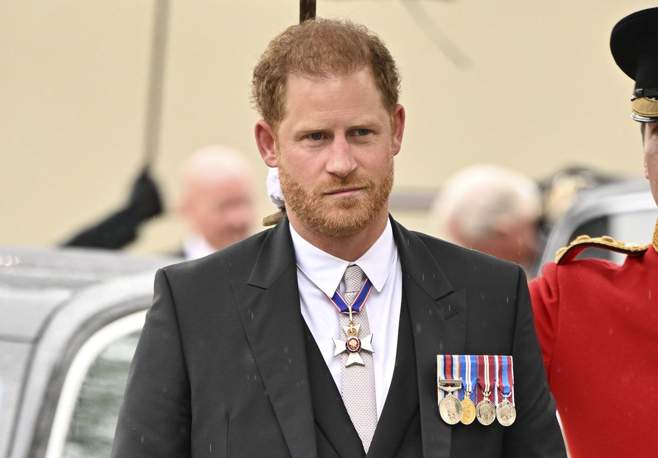 Prince Harry at Coronation