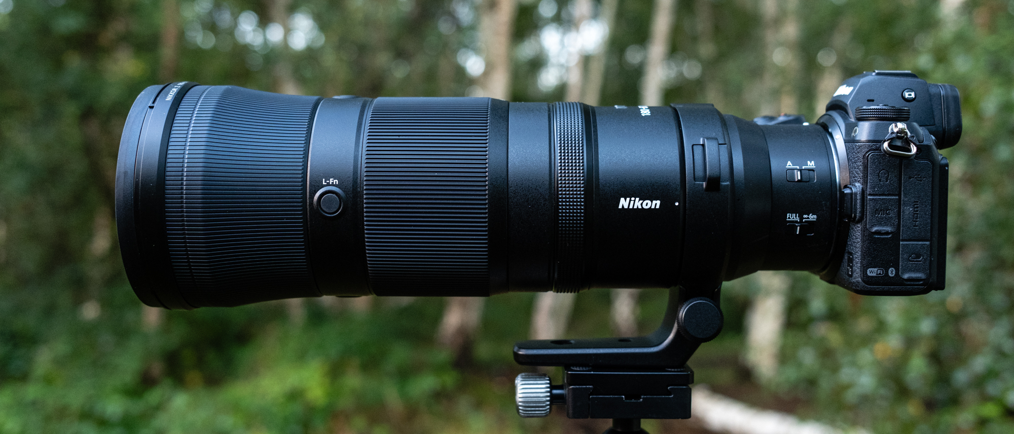 Nikon Z fc Camera and Nikon Z 180-600mm F5.6-6.3 VR Lens