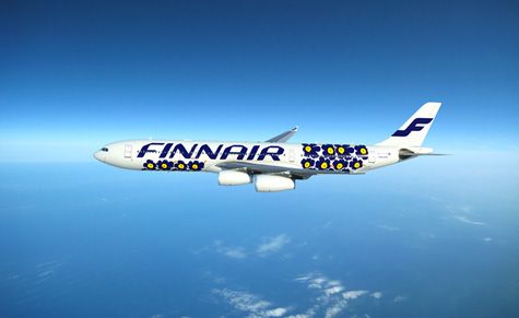 Airline&#039;s collaboration with the Finnish fashion and homeware brand