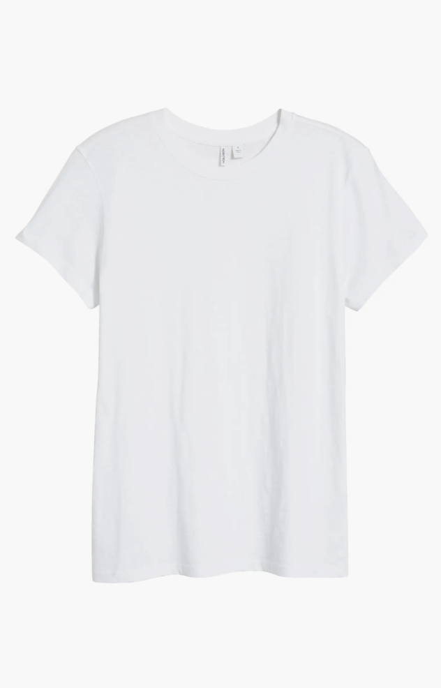 Nordstrom, Pima Cotton Slub Crewneck T-Shirt