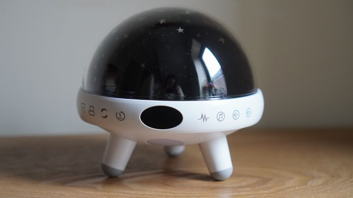 A Yachance Night Light star projector is sturdy and stylish.