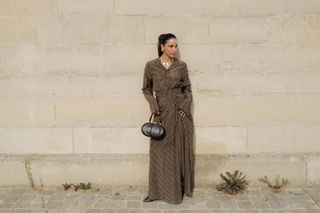 Bettina Looney at Dior Paris Fashion Week