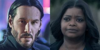 Keanu Reeves and Octavia Spencer