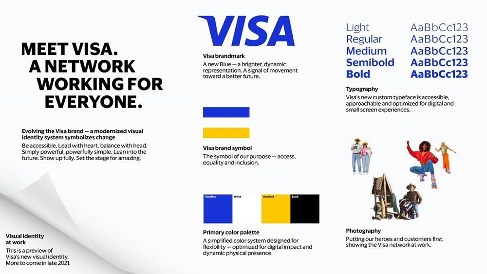 New visa logo
