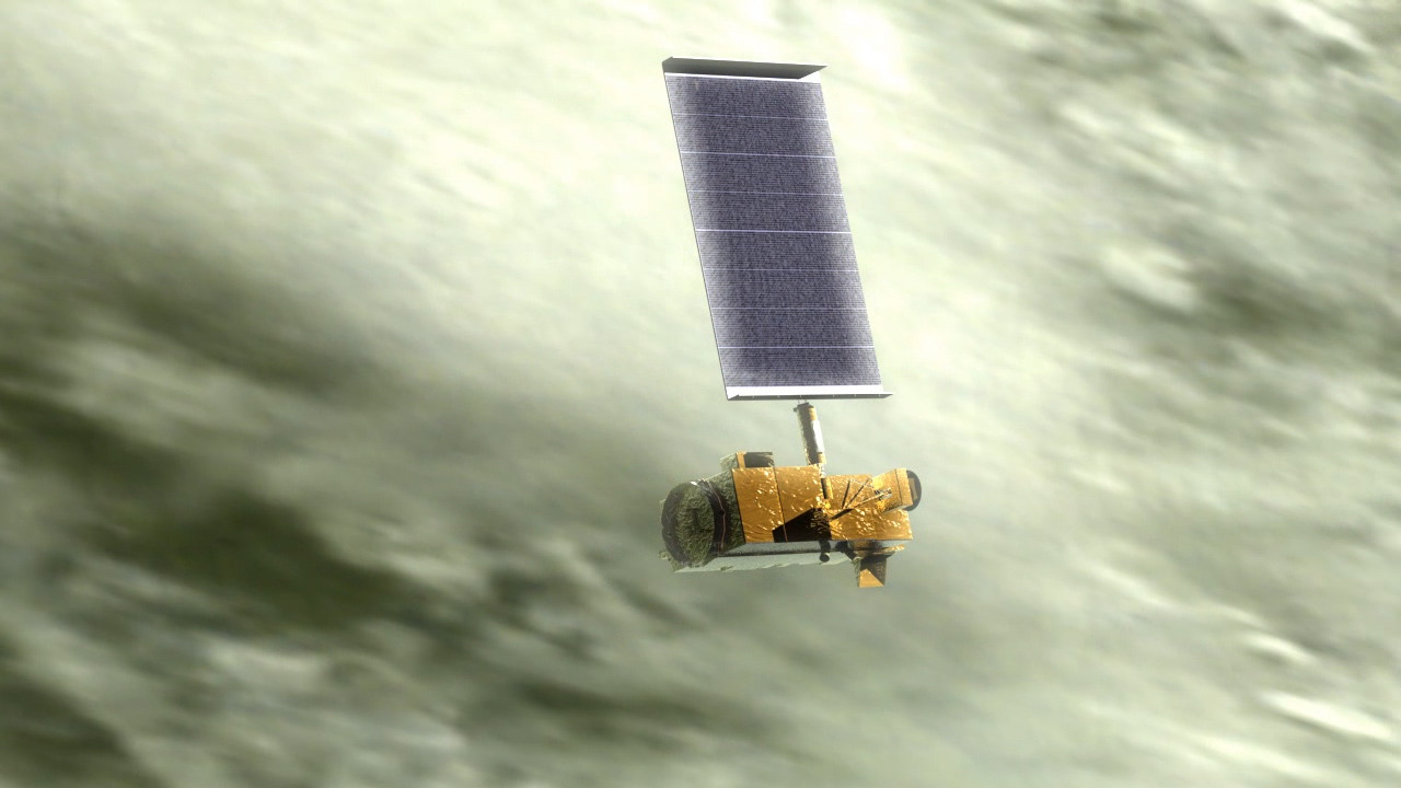 Artist's impression of the NASA Terra satellite