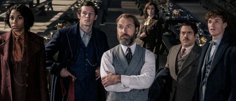 Dumbledore and his associates gather together in Fantastic Beasts: The Secrets of Dumbledore.