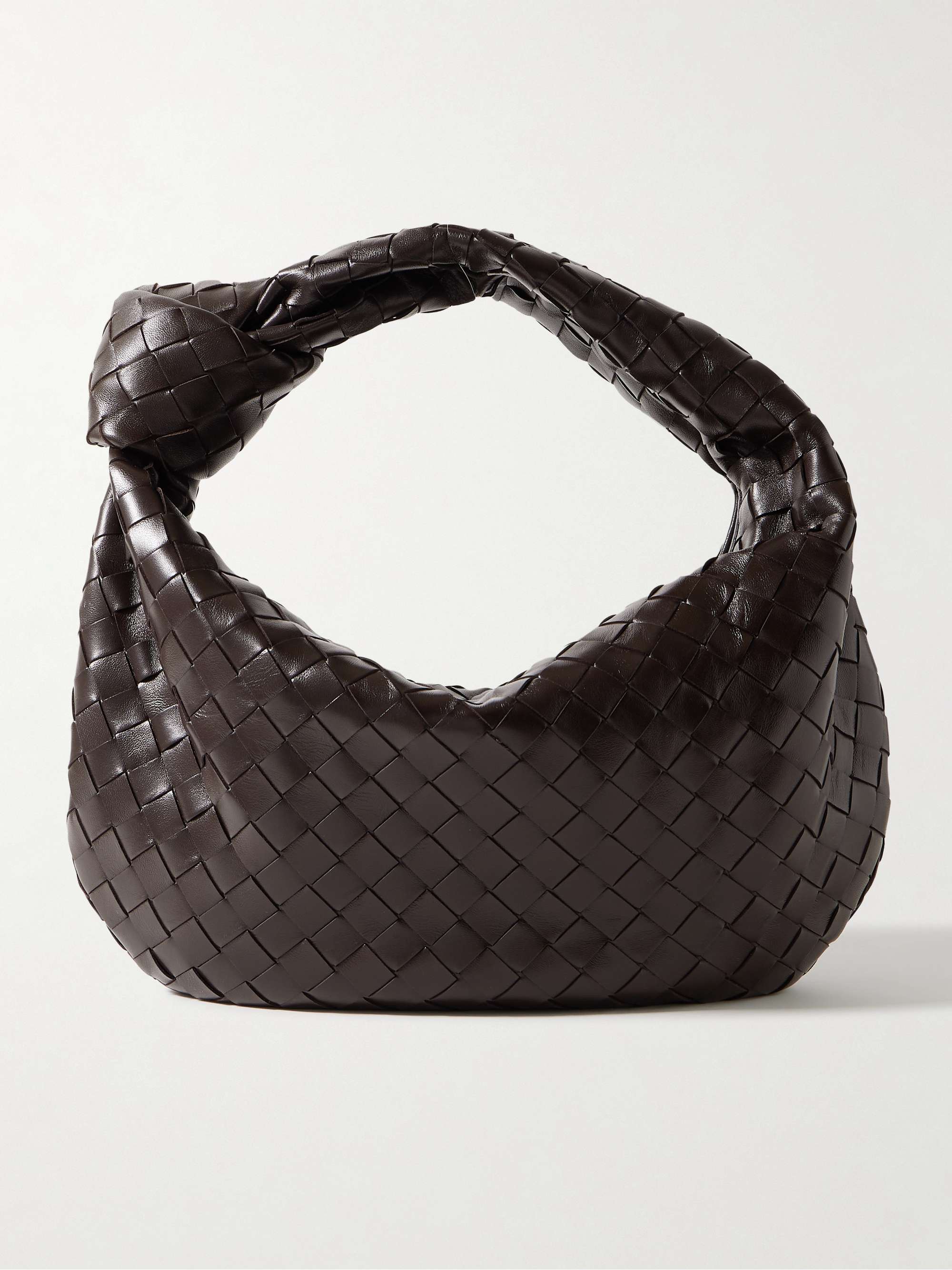 Jodie Teen Intrecciato Leather Tote