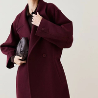 Italian Wool Raglan Sleeve Coat, £369 £295.20 | Karen Millen