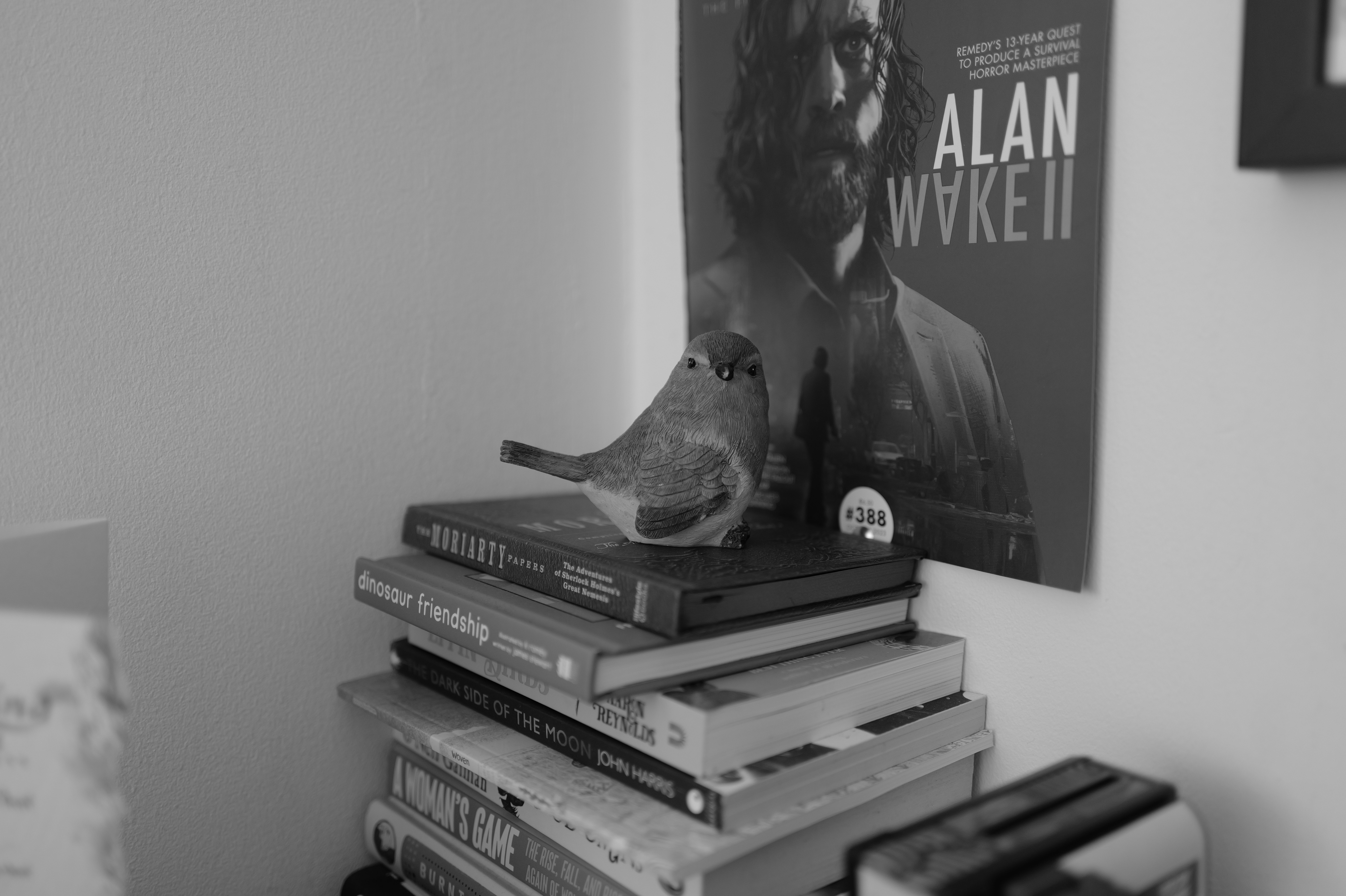 A photo taken on a Leica Q3 Monochrom black-and-white camera